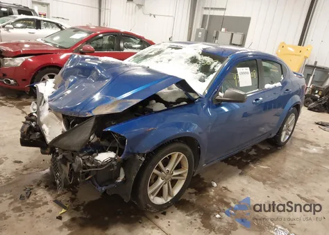 2012 Dodge Avenger Se z USA, uszkodzony, nr VIN 1C3CDZAG4CN315901